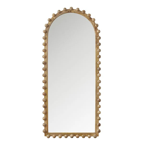 Odeon Wood Floor Mirror