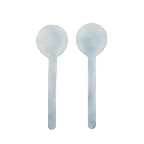Kip Set/2 Resin Salad Server - Sky