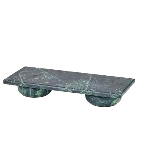Ida Marble Footed Tray - Forrest