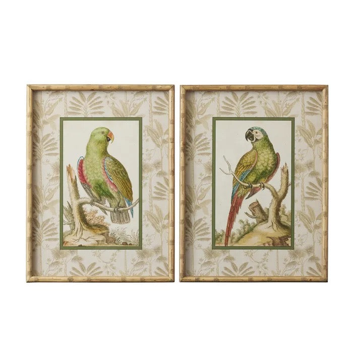 Antigua Frame Glass Print - Set/2