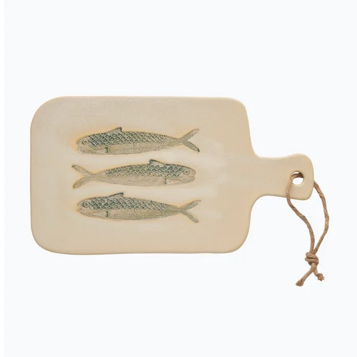 Riva Ceramic Paddle - Blue Fish