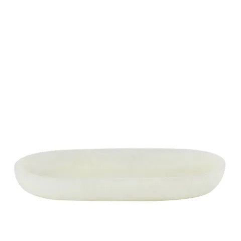Kip Resin Oval Tray- Ivory