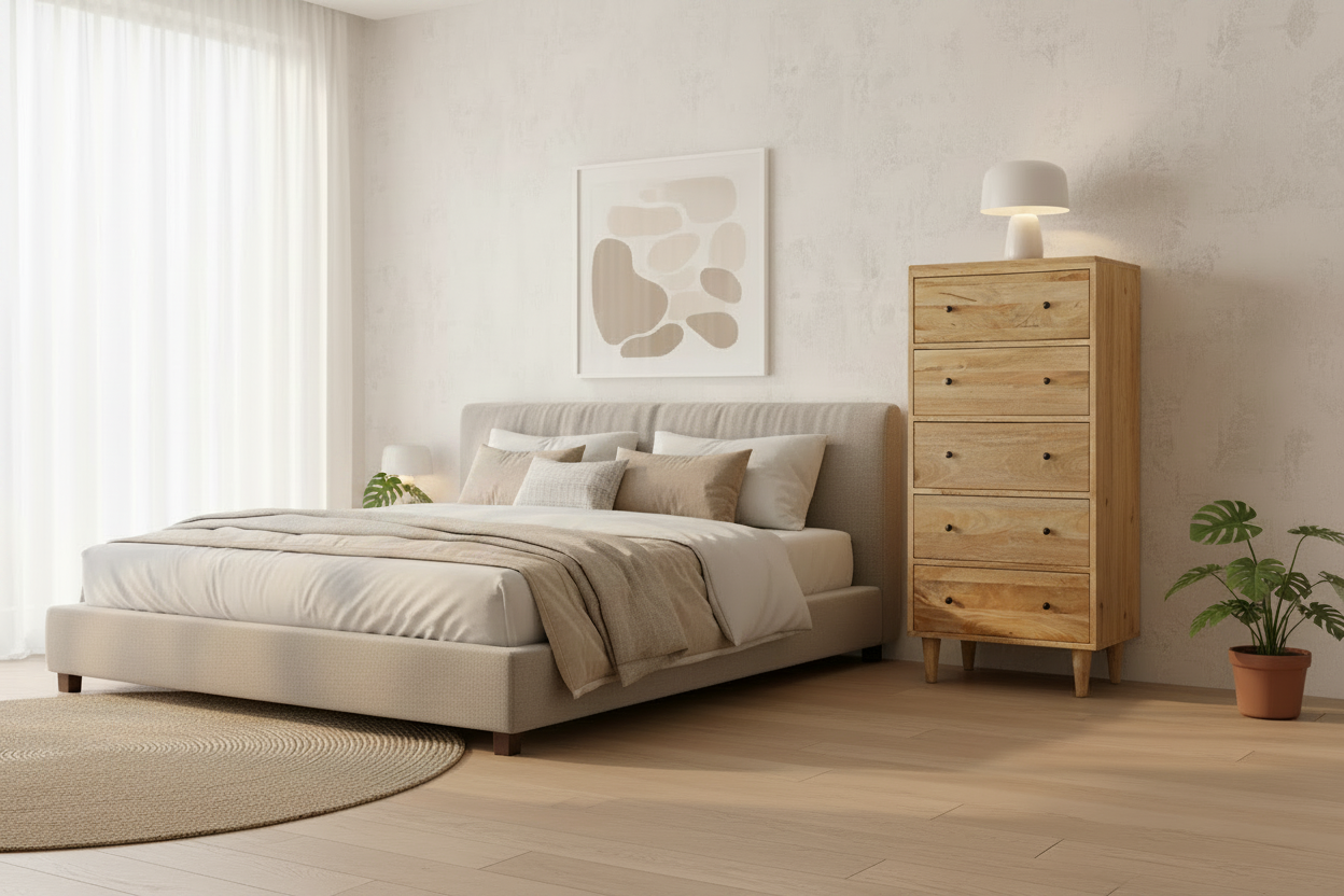 Piper 5 Drawer Tallboy