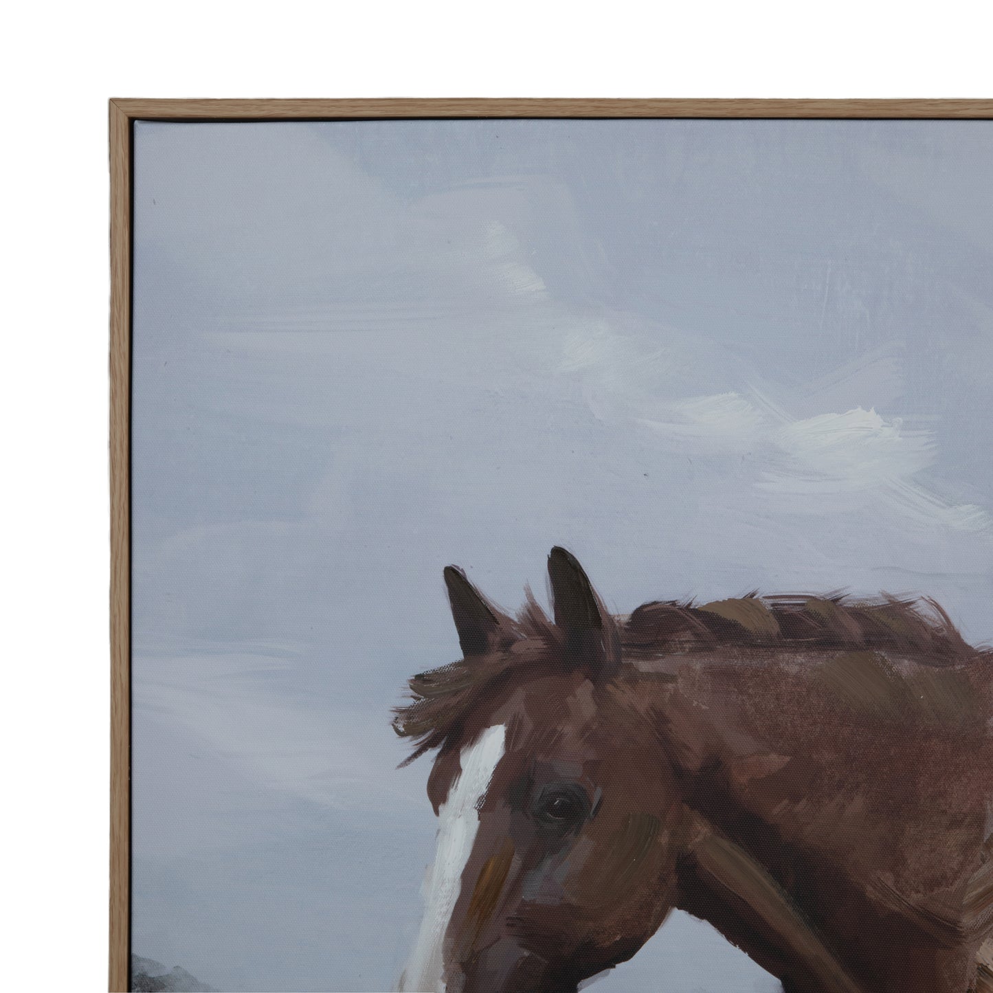 Chestnut Hand Painted Wall Art