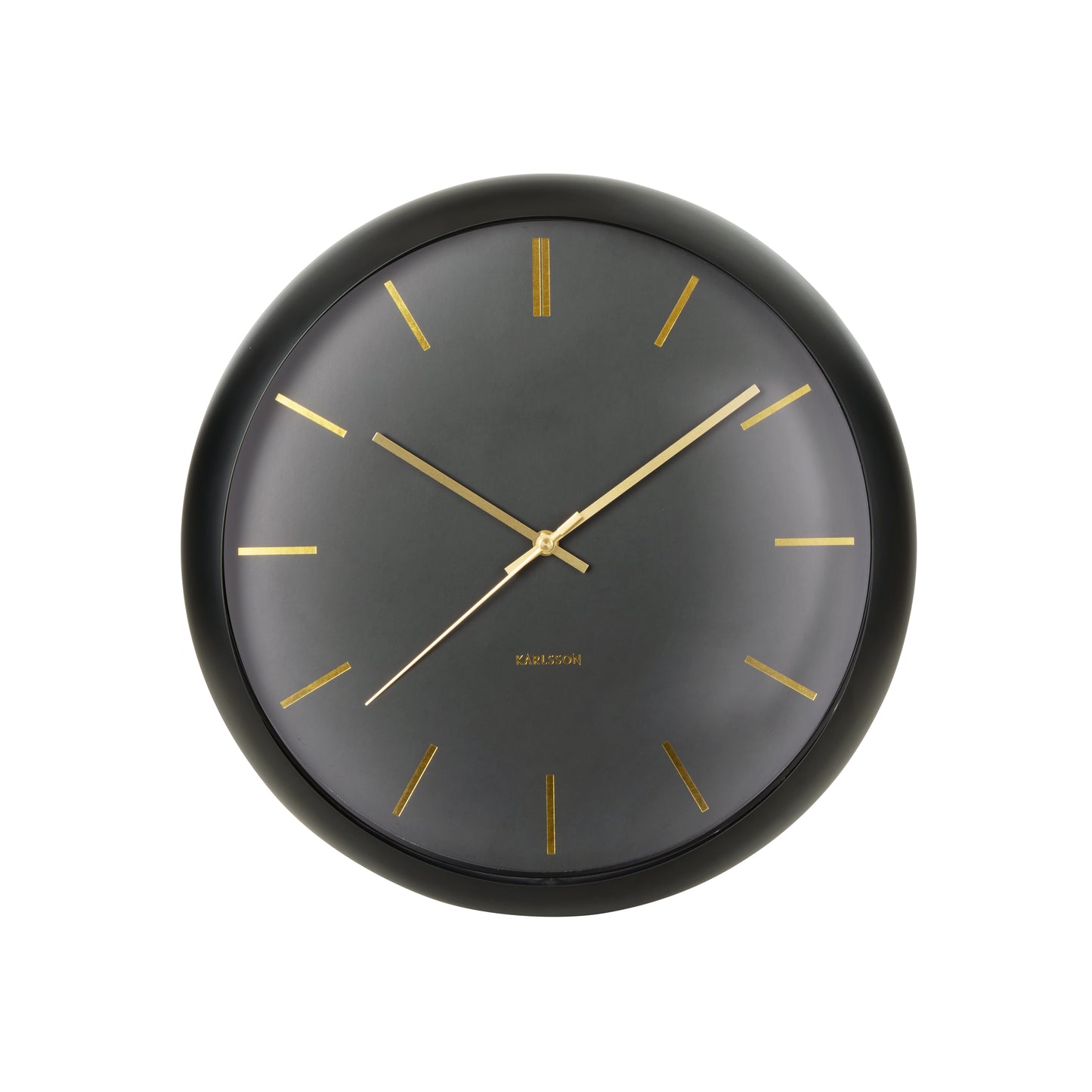 Nirvana Globe Wall Clock - Black