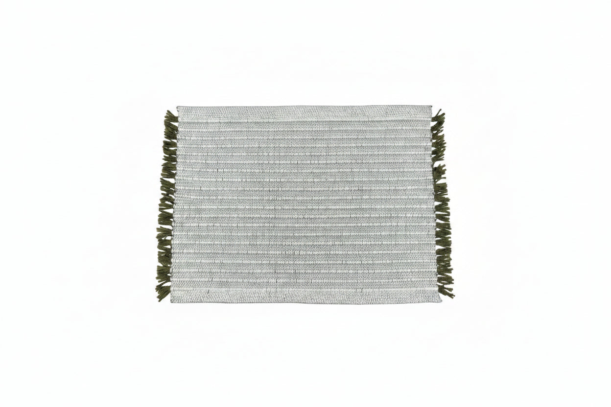 Amalfi Isla Fringe Placemat Green