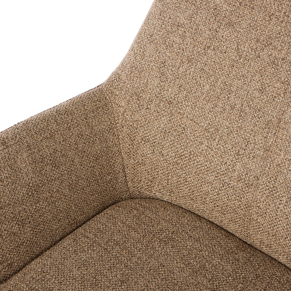 Academy Lewis Adjustable Chair with Footrest - Taupe & Black