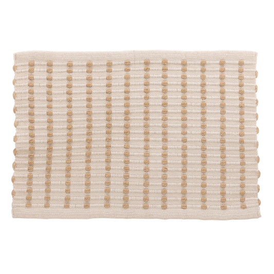Amelia Placemat - Natural/Ivory