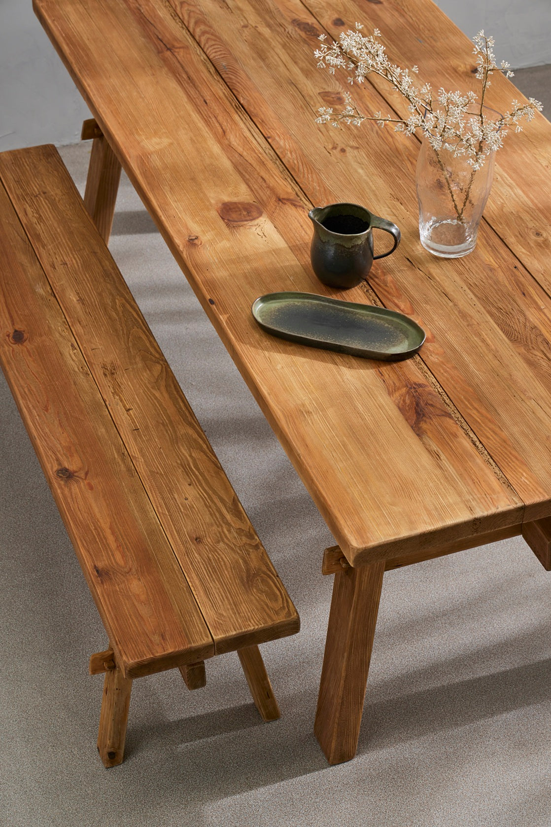 Amalfi Elroi 8 Seater Dining Table - Natural