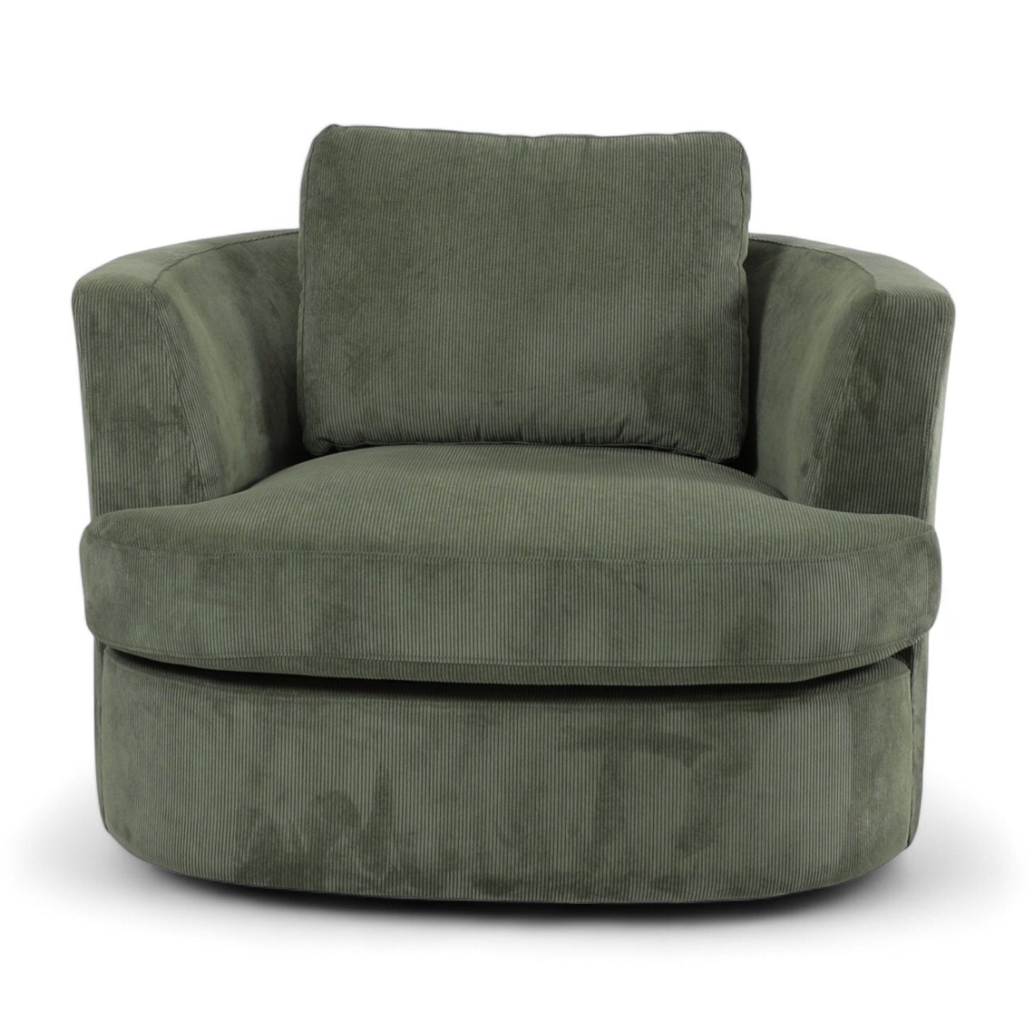 Charlotte Swivel Chair - Olive