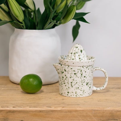 Alba Juicer Set - Green Speckle