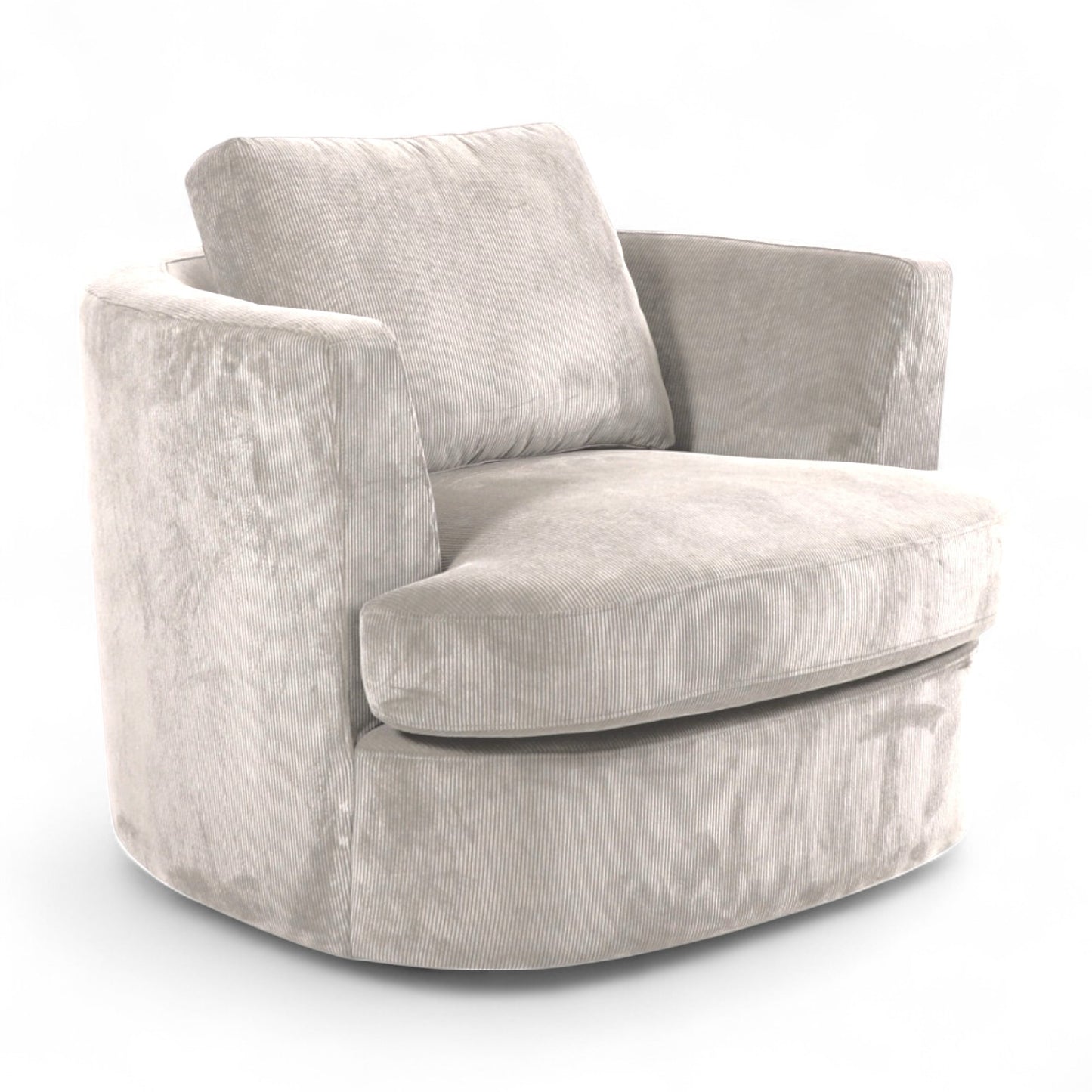 Charlotte Swivel Chair - Oat