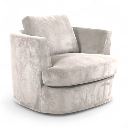 Charlotte Swivel Chair - Oat
