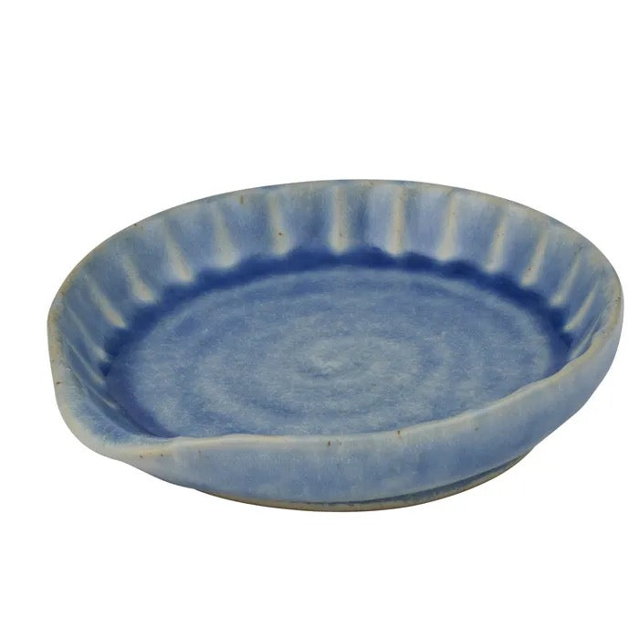 Studio Ceramic Spoon Rest - Denim