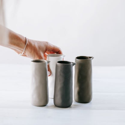 Flax Jug No Handle - Small/Light Grey