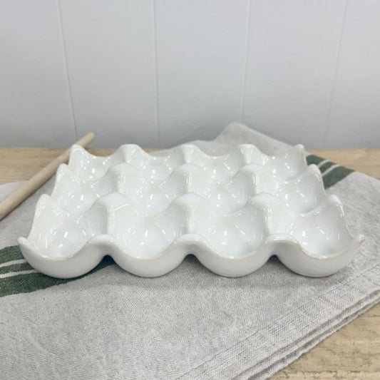 Alba Egg Tray - White