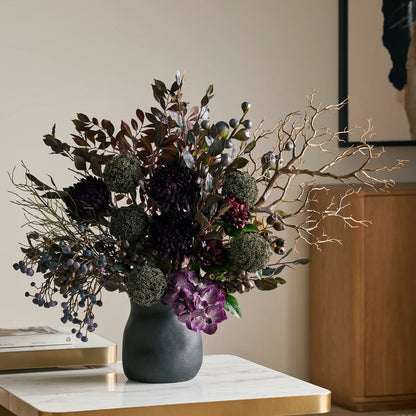Rogue Chrysanthemum Fig Garden Mix - Maliah Pot Purple