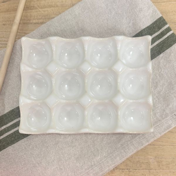 Alba Egg Tray - White