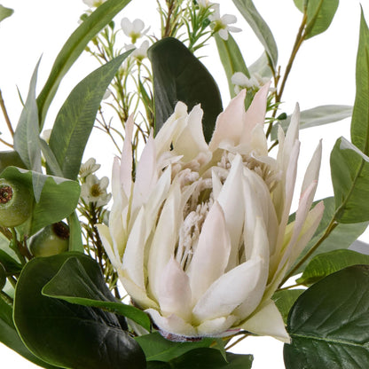 Rogue King Protea Native Mix - Claire White & Green