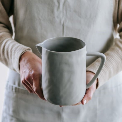 Flax Water Jug - Grey