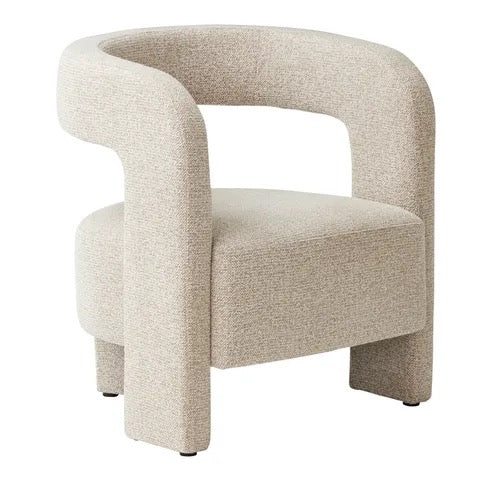 Ventura Armchair  - Caramel/White