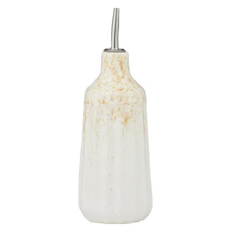 Studio Ceramic Oil Bottle - Nougat