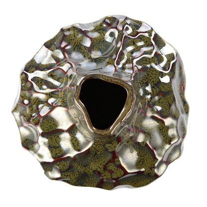 Silva Ceramic Vase - Small/Green