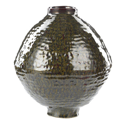 Silva Ceramic Vase - Large/Green