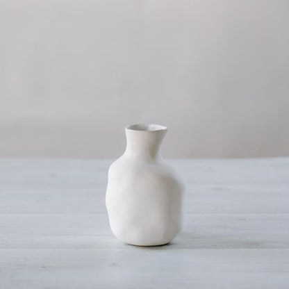 Flax Saki Bottle - White
