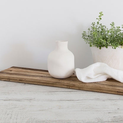Flax Saki Bottle - White