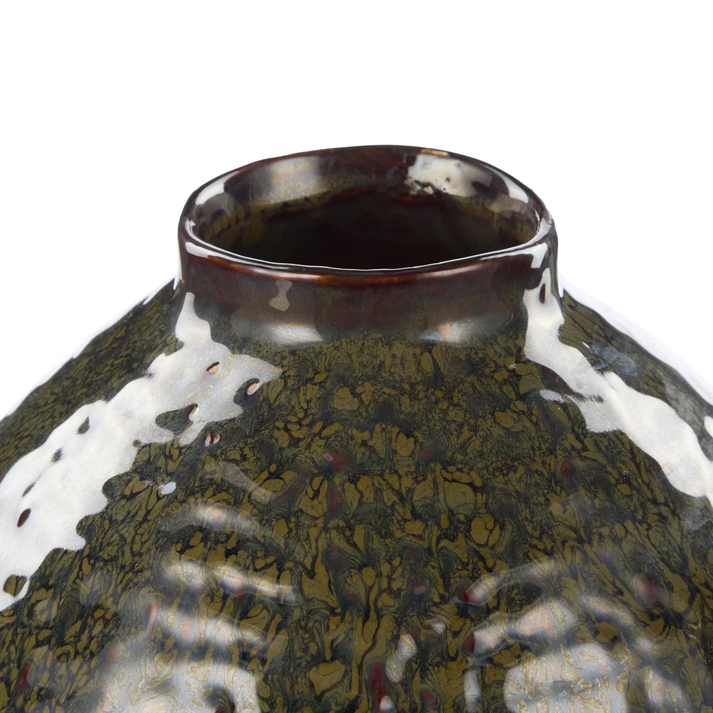 Silva Ceramic Vase - Large/Green