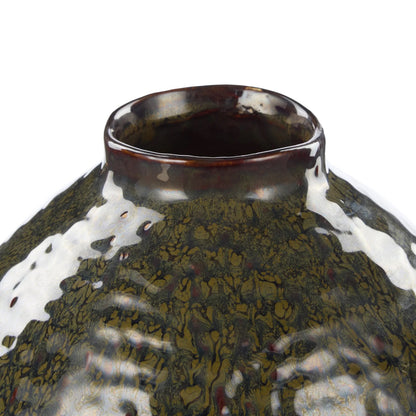 Silva Ceramic Vase - Large/Green