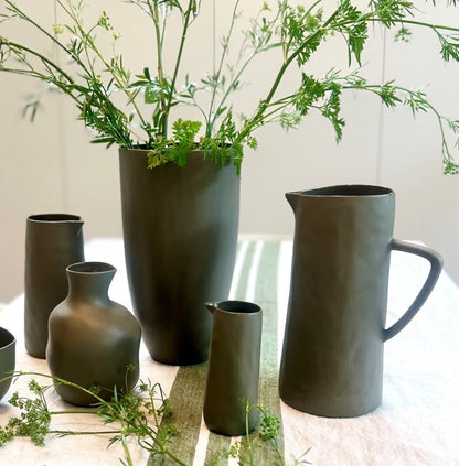 Flax Jug No Handle - Khaki