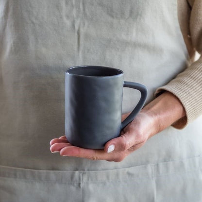 Flax Ceramic Mug - Charcoal