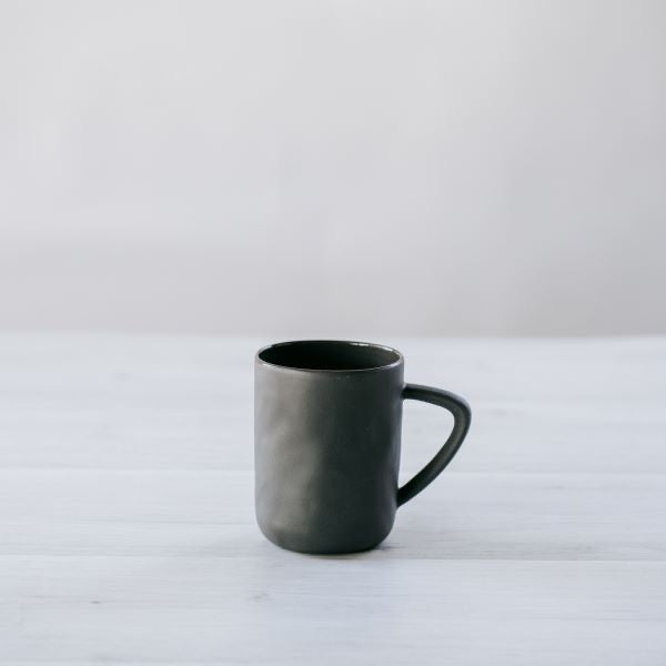 Flax Ceramic Mug - Charcoal