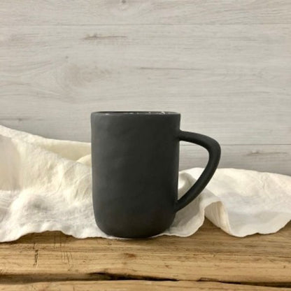 Flax Ceramic Mug - Charcoal