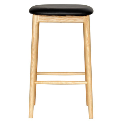 Master Stool Without Back - Natural/Black