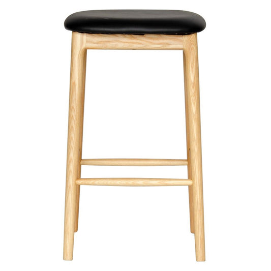 Master Stool Without Back - Natural/Black