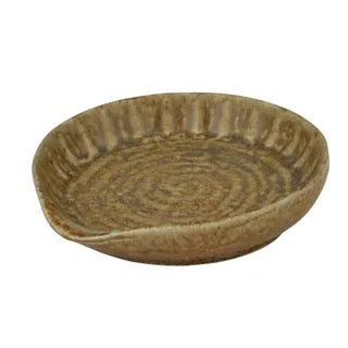Studio Ceramic Spoon Rest - Olive