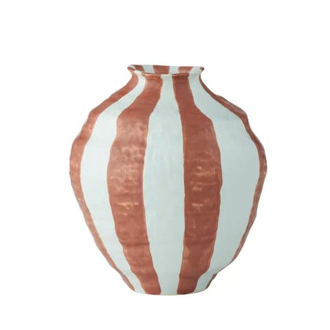 Ligne Ceramic Vessel - Mint/Russet