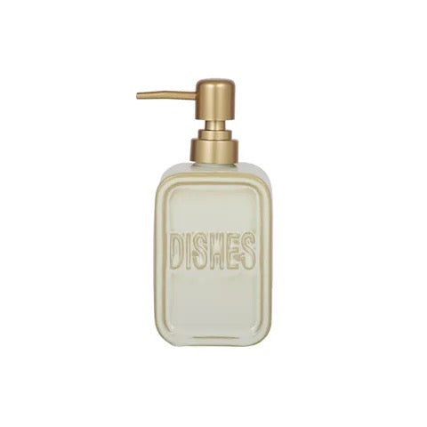 Dishes Ceramic Soap Dispenser - Ivory
