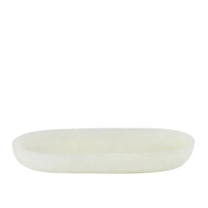 Kip Resin Oval Tray- Ivory