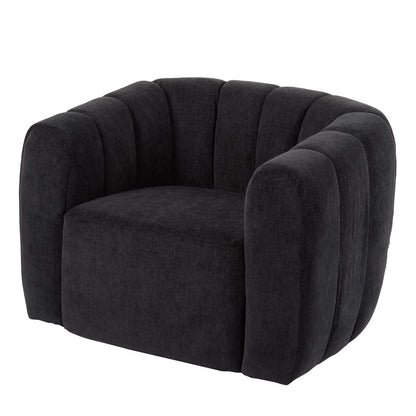 Amalfi Omaha Swivel Chair - Dark Grey