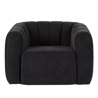 Amalfi Omaha Swivel Chair - Dark Grey