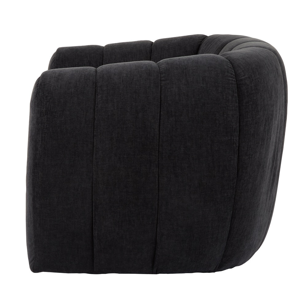 Amalfi Omaha Swivel Chair - Dark Grey