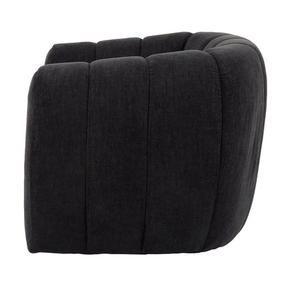 Amalfi Omaha Swivel Chair - Dark Grey
