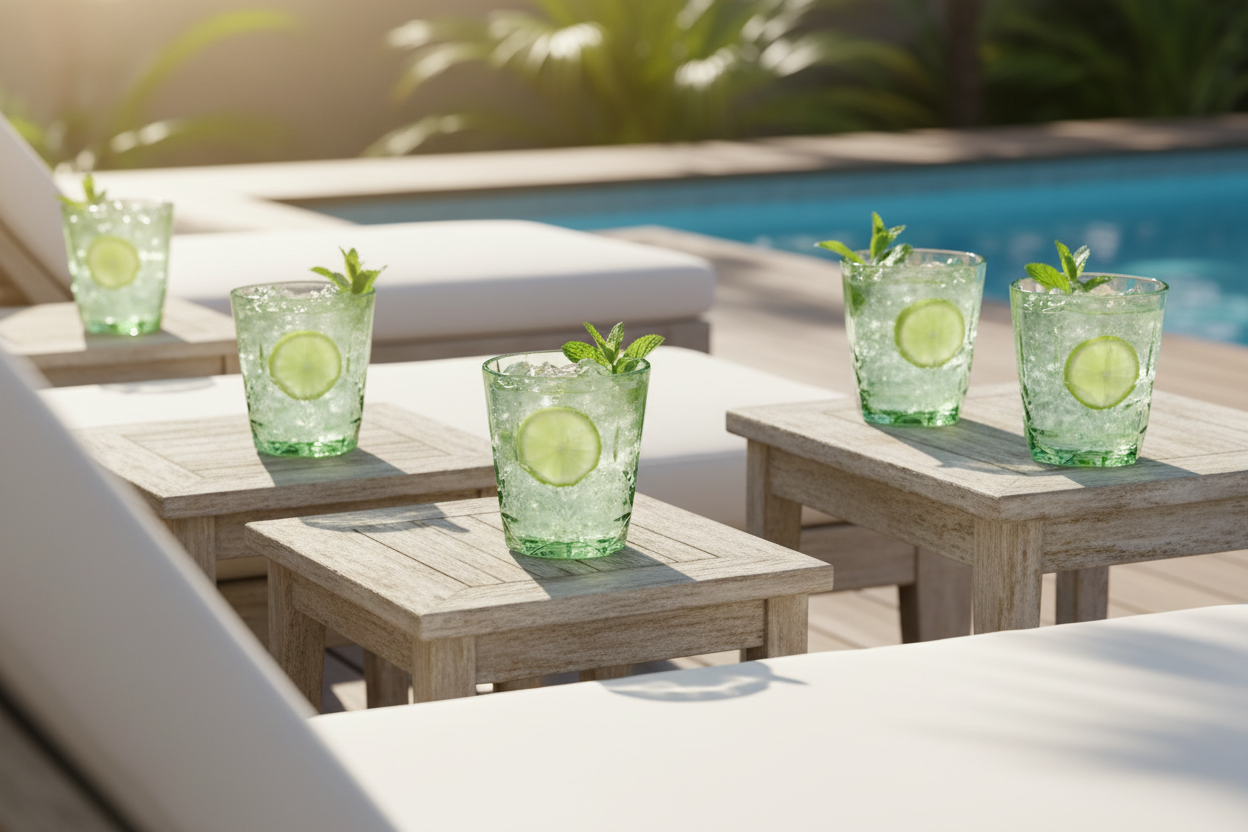 Diamond Fan Drinkware Collection