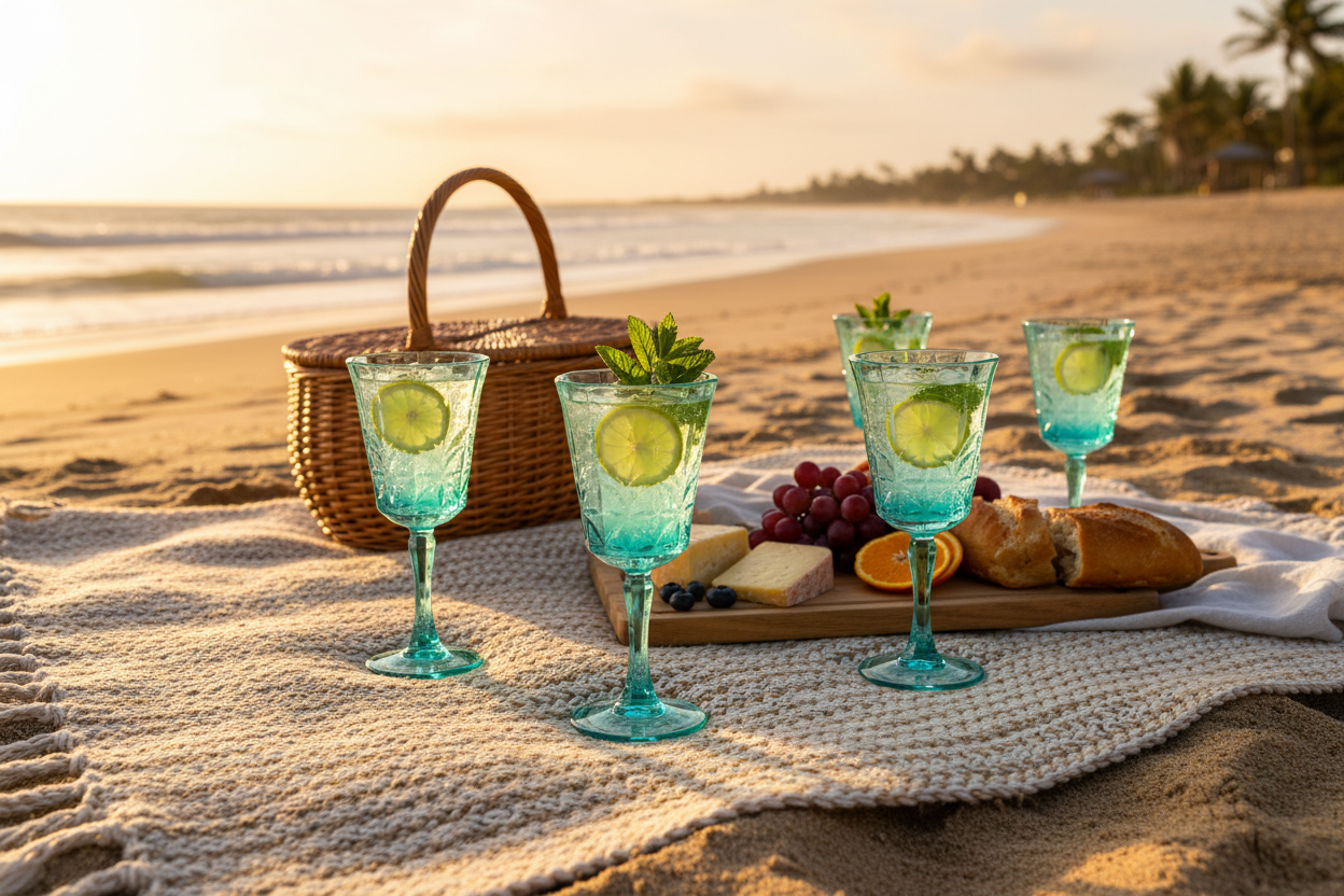 Diamond Fan Drinkware Collection