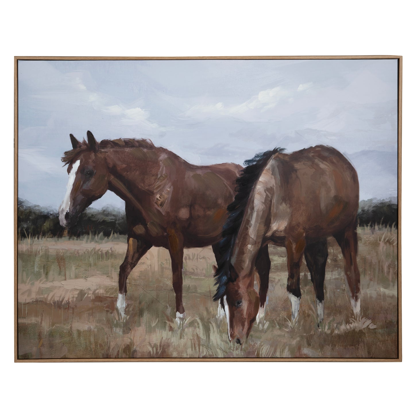 Chestnut Hand Painted Wall Art