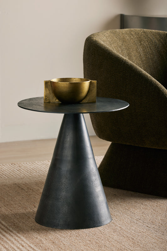 Piet Side Table - Gun Metal